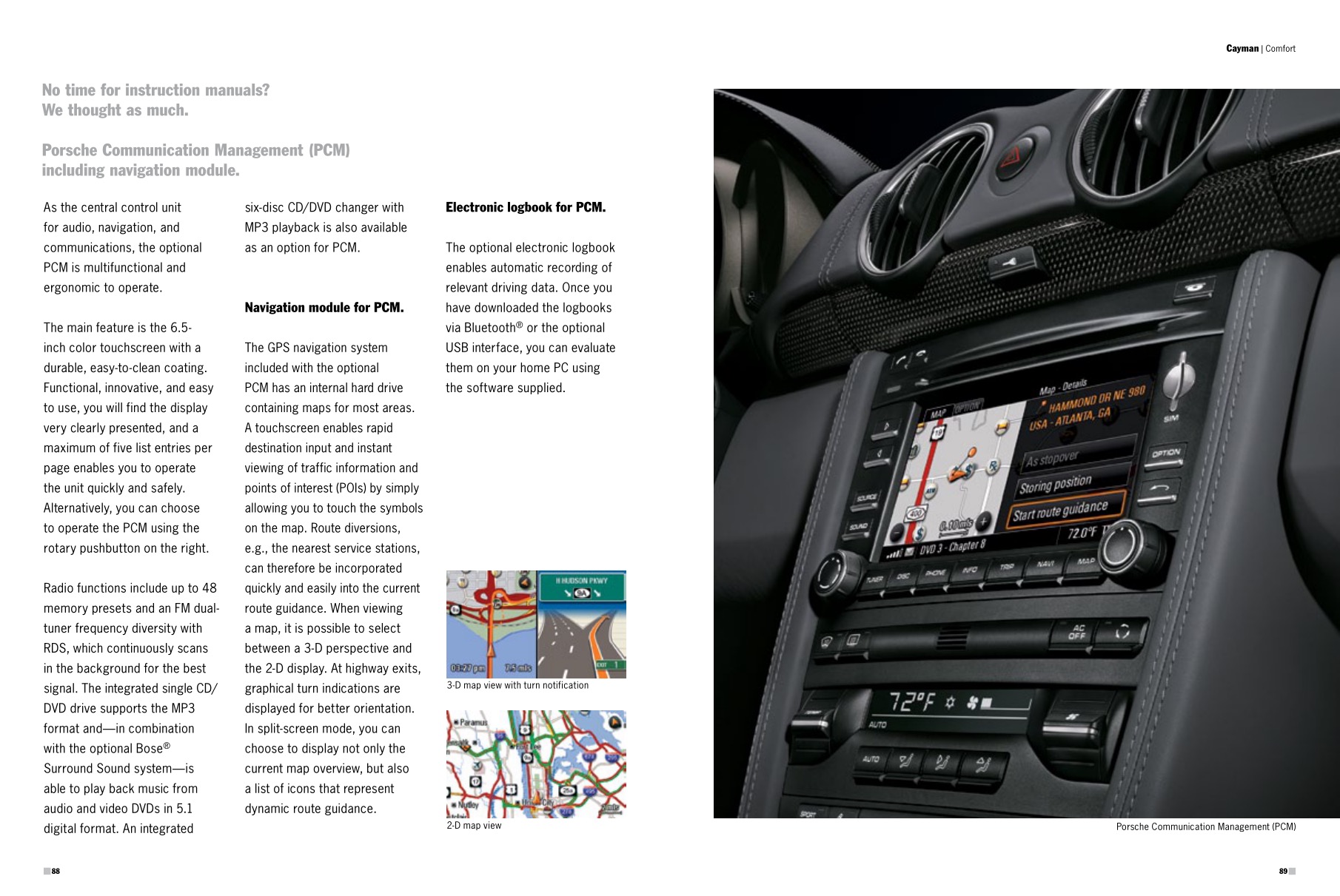 2012 Porsche Cayman Brochure Page 20